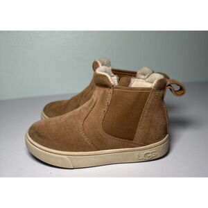 Toddler UGG Sz 8 Boys/Girls Brown Hamden II Boots chestnut suede